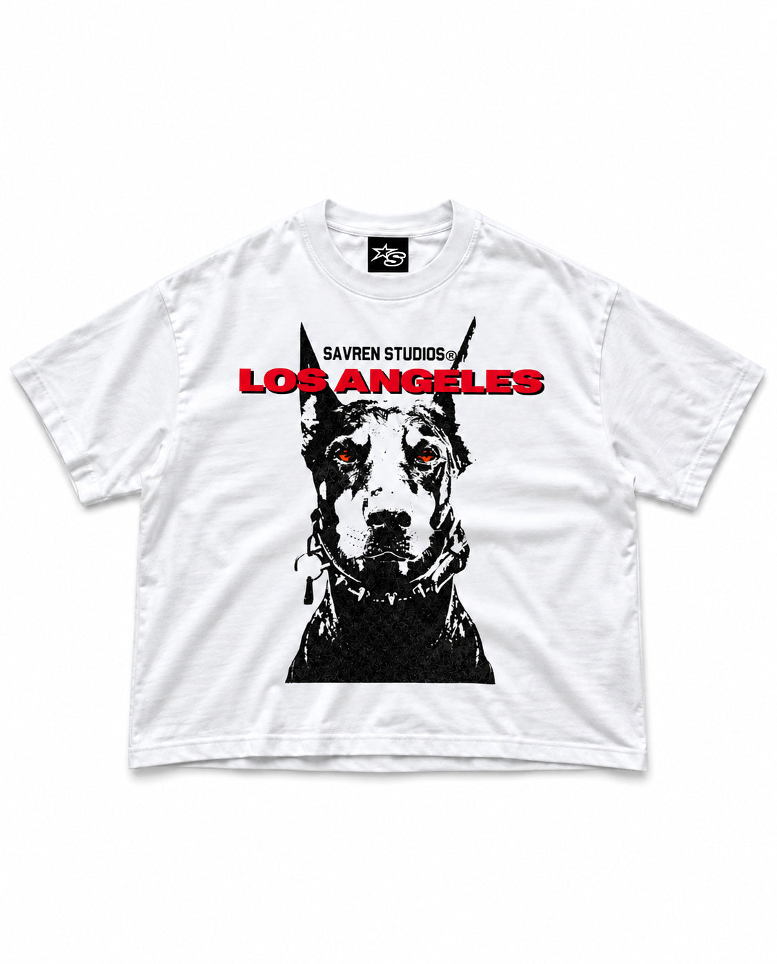 LOS ANGELES DOBERMAN TEE